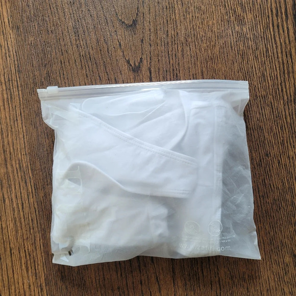 Zaful Swim White Plunging Neckline One Piece Swimsuit Size Women's 8 Large - Picture 8 of 9